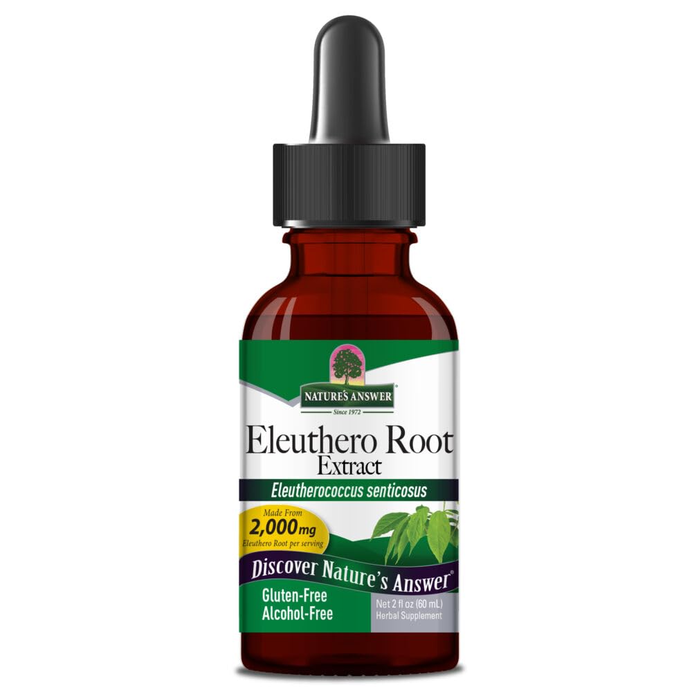 Nature's Answer Eleuthero Root Herbal Supplement - 2 Fl Oz