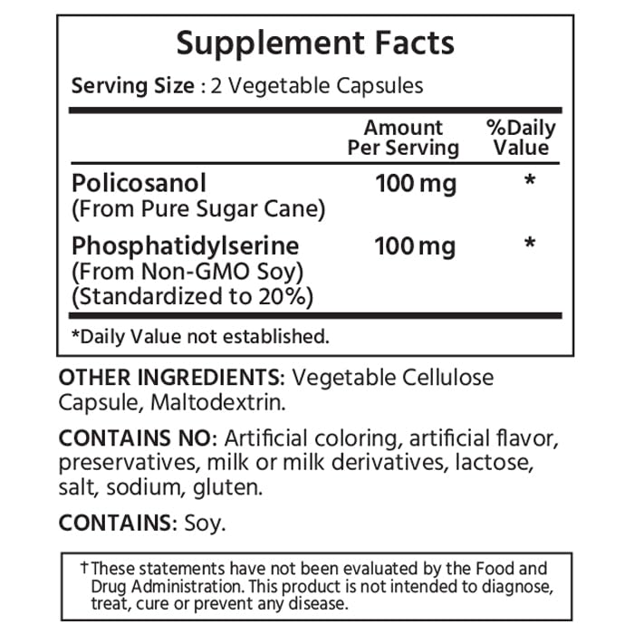 ML Naturals PolicoPS Cardiovascular Support - 120 Vegetable Capsules - image 2