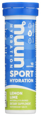 Nuun Active Lemon+Lime Electrolyte Drink Tablets - 20 Count
