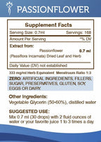 Secrets of the Tribe Passionflower Tincture Alcohol-Free Extract
