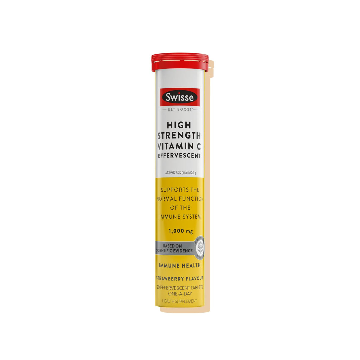 Swisse Effervescent Vitamin C 1000mg Immune Support - 60 Tablets