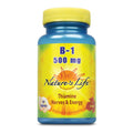 Nature's Life Vitamin B-1 500 mg - 50 Tablets