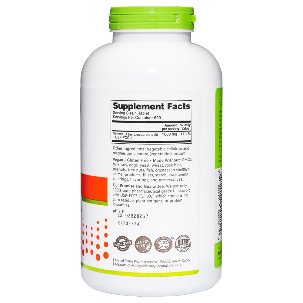 NutriBiotic Vitamin C 1000 Mg Tablets
