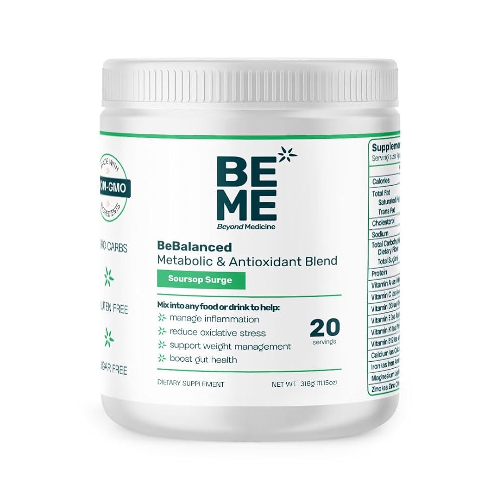 Beyond Medicine BeBalanced Soursop Shake Blend Powder - 11.15 oz