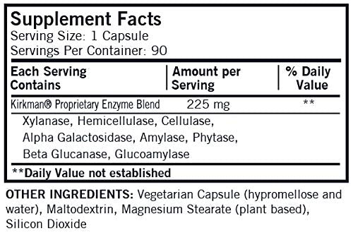 Kirkman Phenol Assist Enzyme - 90 Capsules - image 2