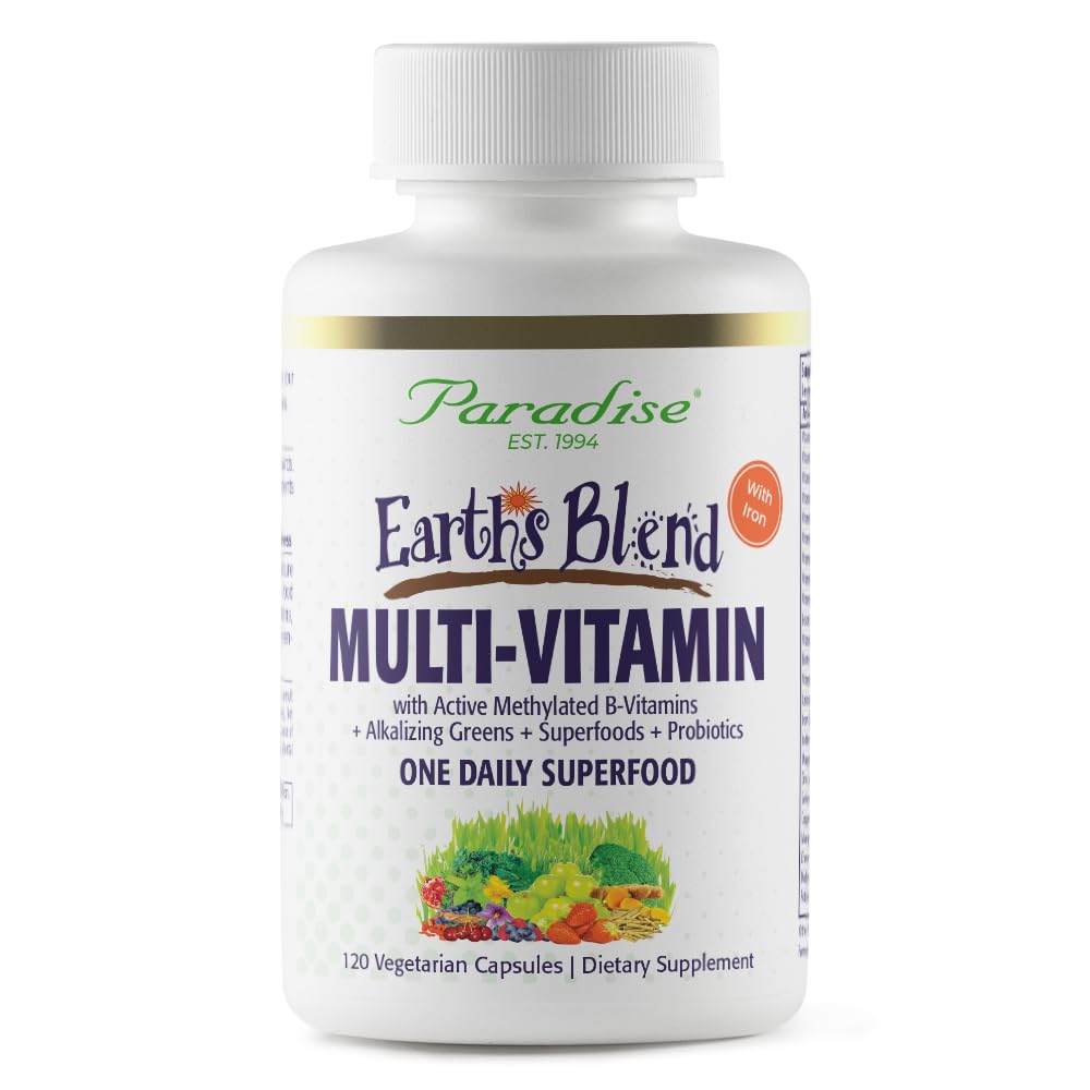 Paradise Herbs Blend Multivitamin - One Daily Superfood Vegetarian