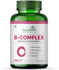 Generic Vitamin B Complex Capsules for Energy & Brain Support - 120 Capsules
