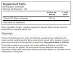 Vitacost Chrysin 5,7-Dihydroxyflavone 1000 mg - 240 Capsules - image 2