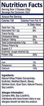 Nutri-Supreme Research Whey Protein Powder Vanilla Bean - 2 Lb - image 3