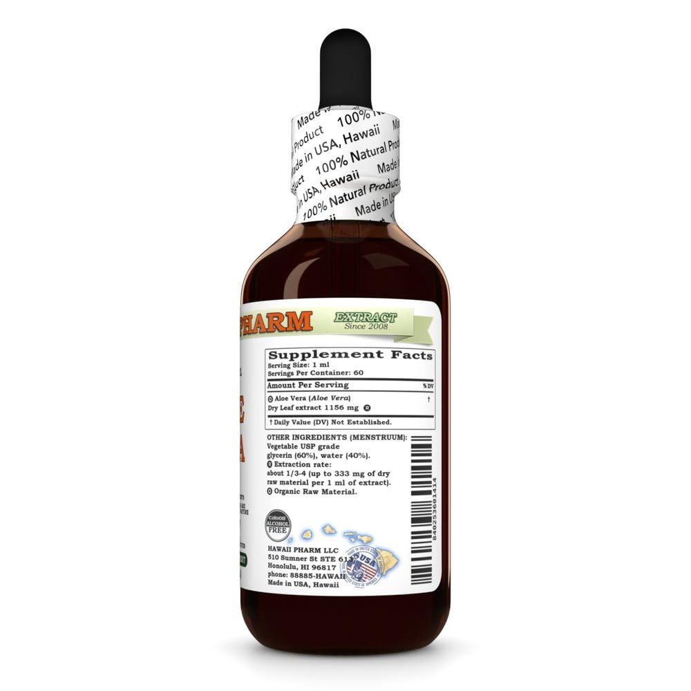 Hawaii Pharm Aloe Vera Leaf Alcohol-Free Extract