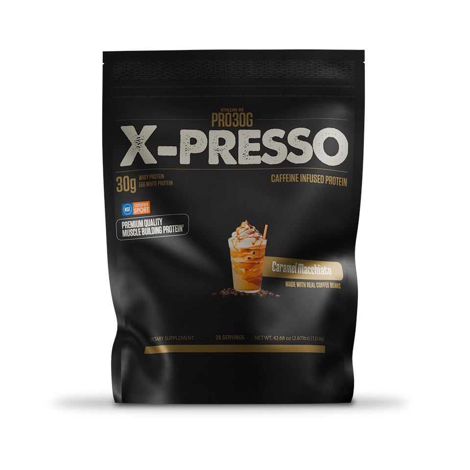 ATHLEAN-RX ATHLEAN-X PRO-30G, Xpresso Premium Caffeinated Protein