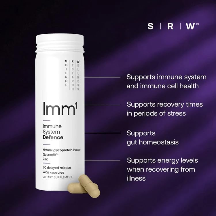 SRW Imm¹ Defence Immune Support - 60 Vegetarian Capsules - image 2