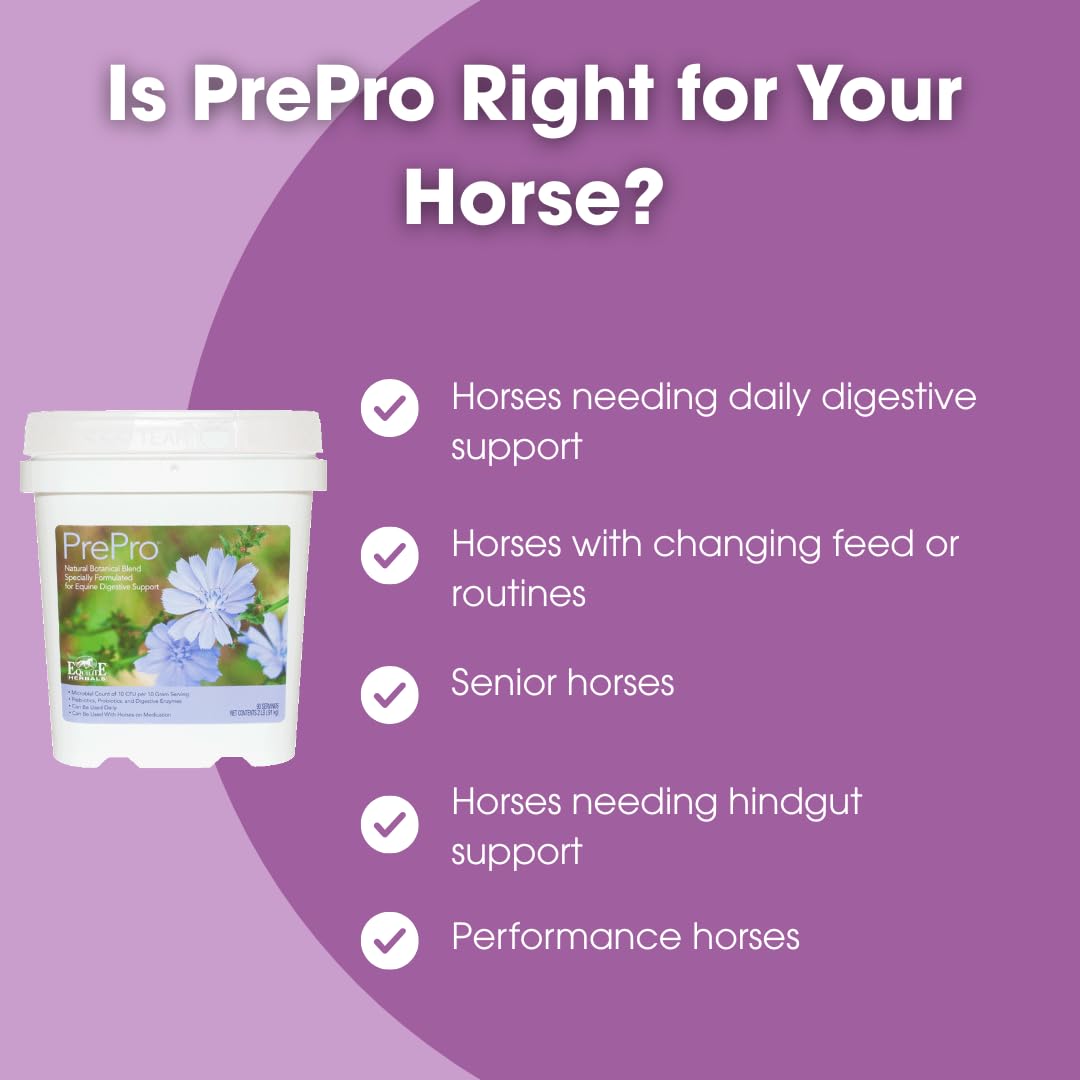 Equilite PrePro Equine Prebiotic, Probiotic & Enzyme Blend - 2 lb - image 5