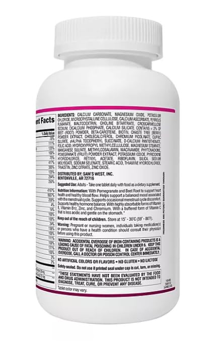 Generic Advanced Women's Multivitamin - 275 Tablets - image 4