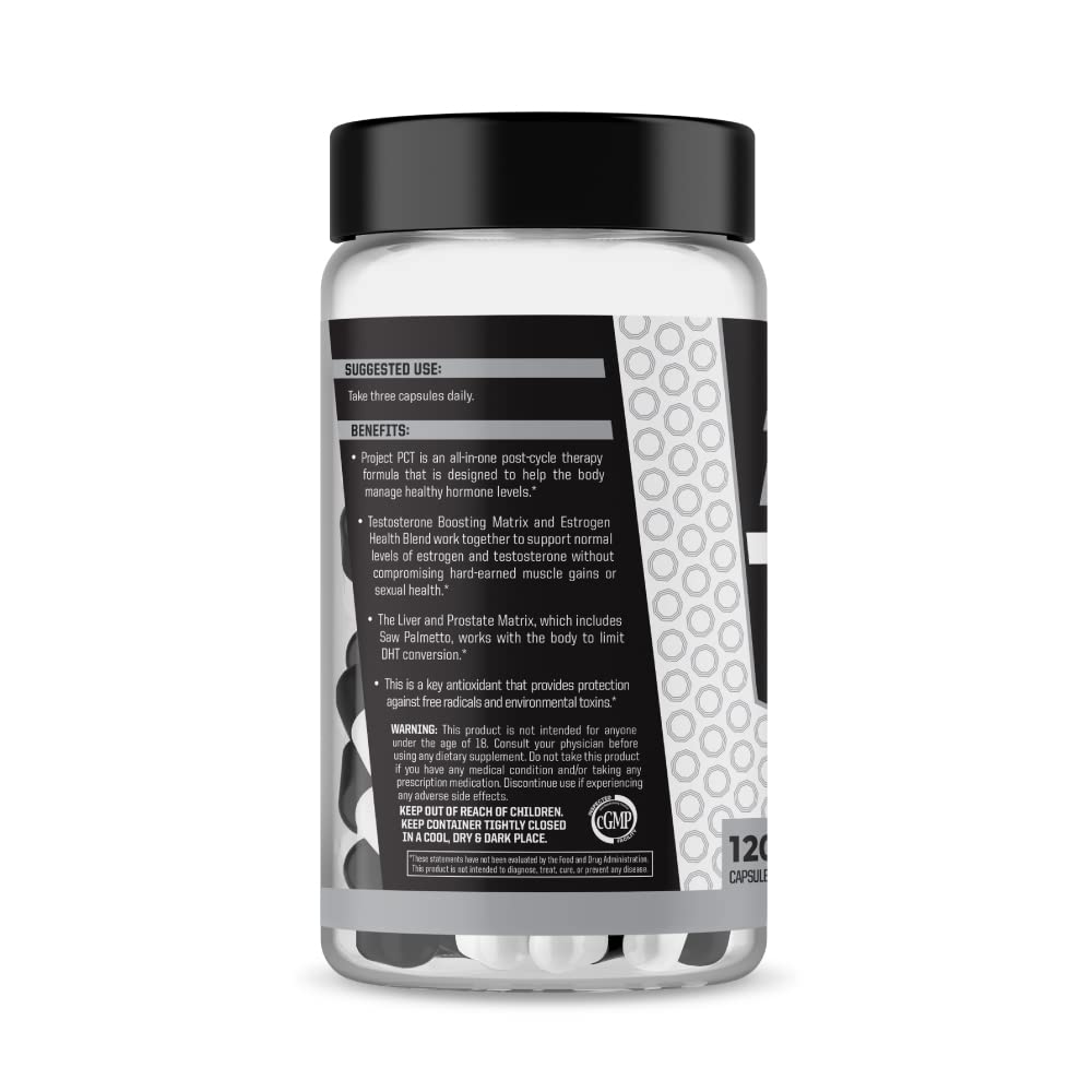 Anabolic Warfare Project PCT Post-Workout Recovery - 120 Capsules - image 3