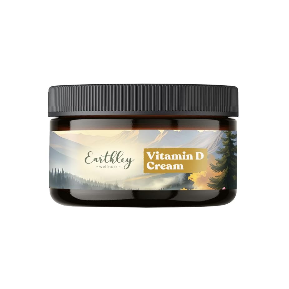 Earthley Wellness Cod Liver Oil Cream with Vitamins A & D - 4 oz