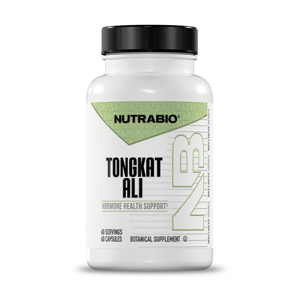 NutraBio Tongkat Ali Longjack 200mg - 60 Capsules