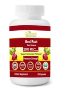 Biotech Nutritions Beet Root Beta Vulgaris 2000 mg - 250 Capsules