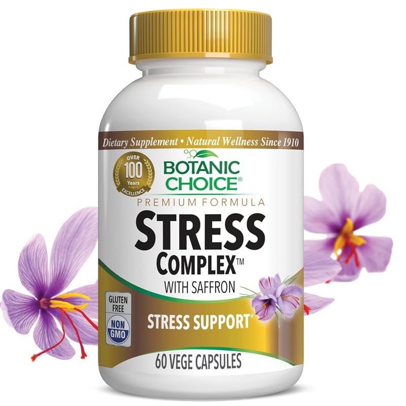 Botanic Choice Stress Complex Capsules Mood & Memory Support - 60 Capsules