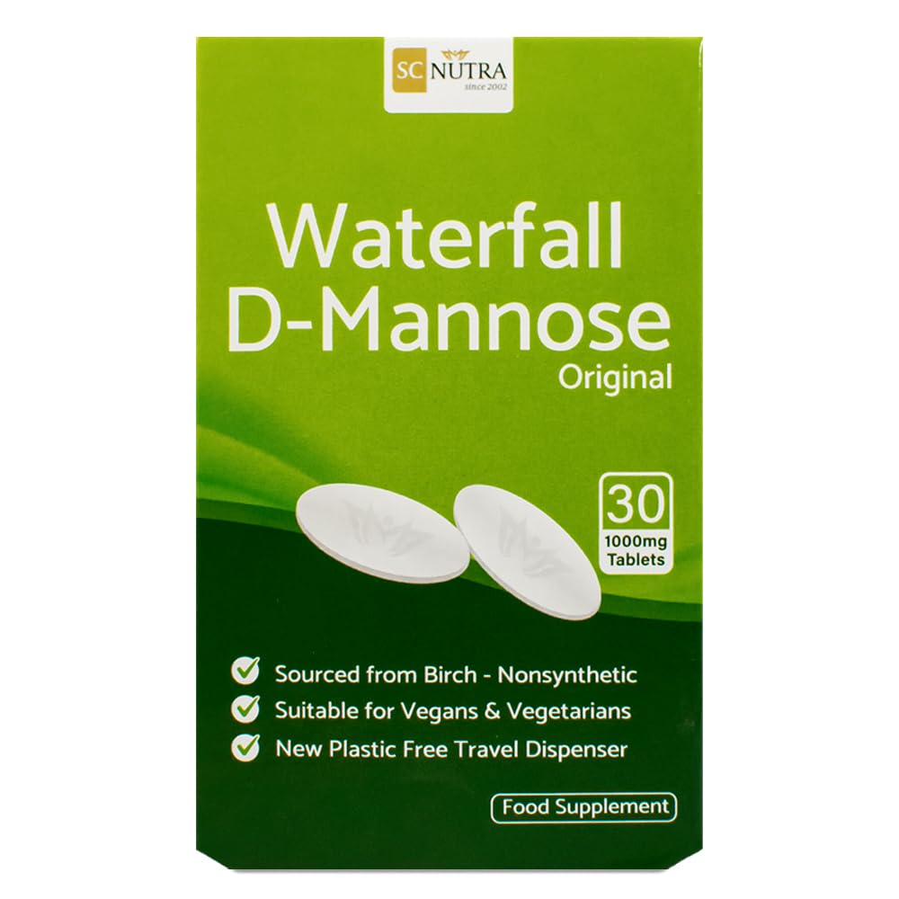 Sweet Cures D-Mannose Tablets 1000mg - 30 Tablets