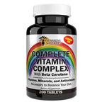 Sunshine Naturals Complete Vitamin Complex - 200 Tablets