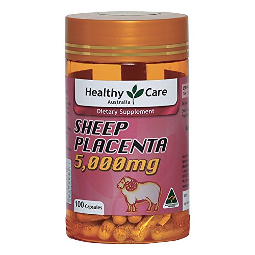 Healthy Care Sheep Placenta 5000mg - 100 Capsules