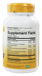 Nature's Way Vitamin B-100 Complex for Energy and Nerves - 60 Capsules - image 2