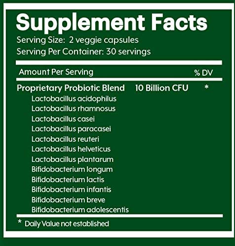 Na'trition Super Probiotic Intestinal and Colon Blend 10 Billion CFU - image 2