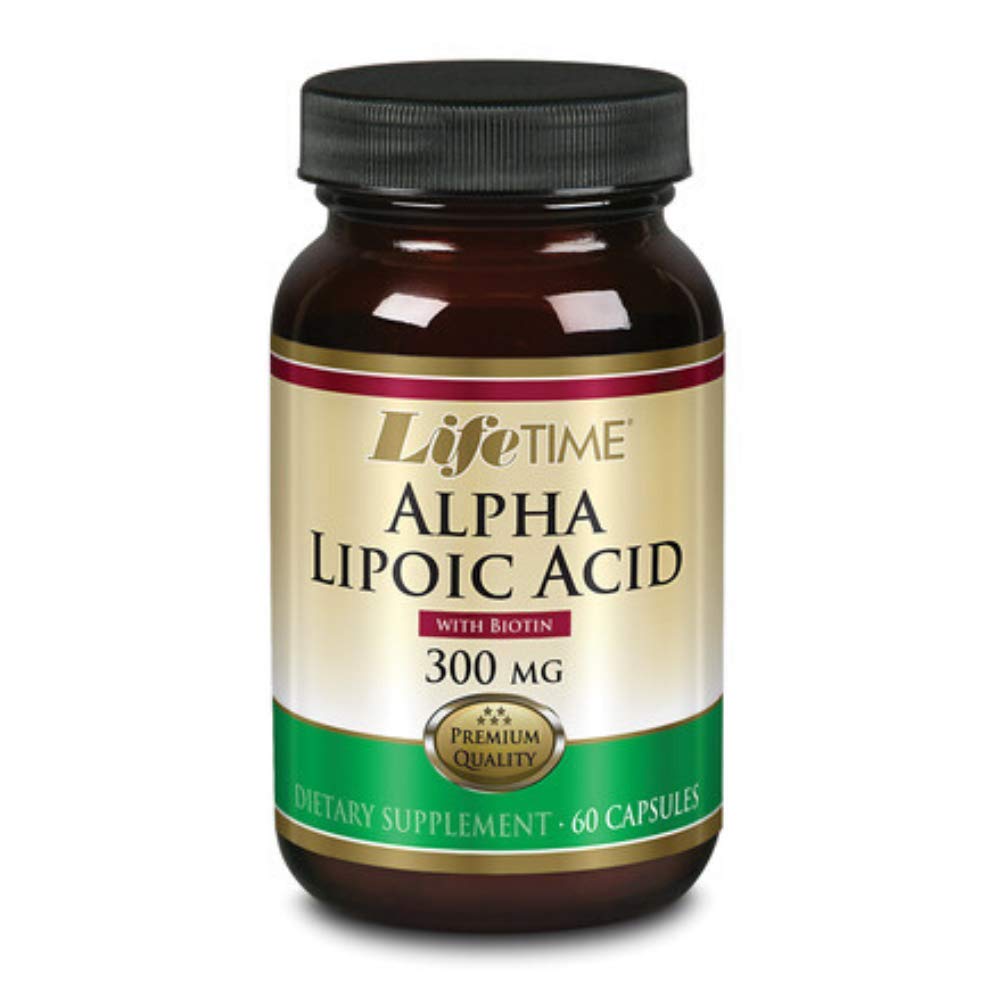 LIFETIME Alpha Lipoic Acid 300 mg - 60 Capsules