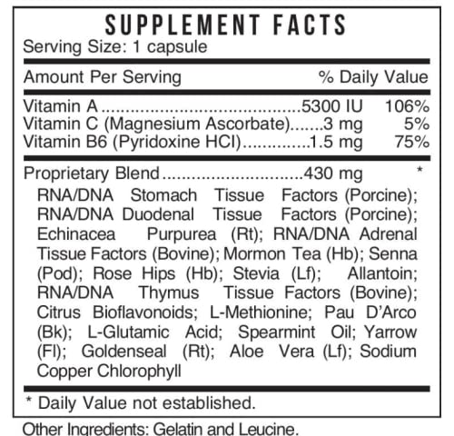 Systemic Formulas 6 Restore - 30 Capsules - image 2