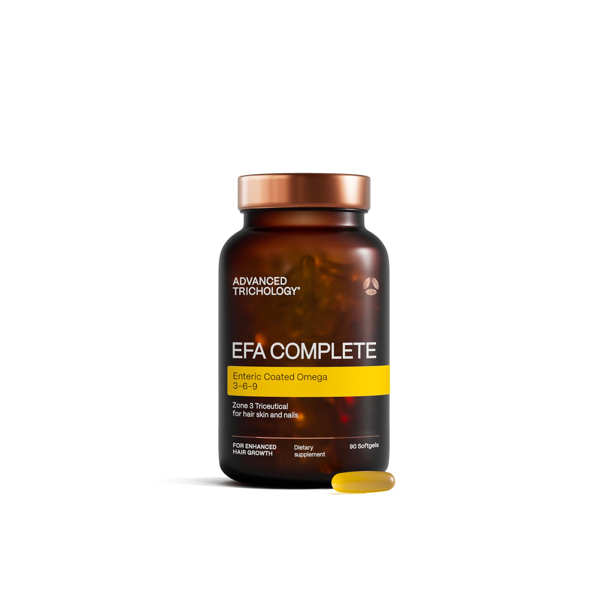 Advanced Trichology EFA Complete Omega 3 6 9 - 90 Softgels
