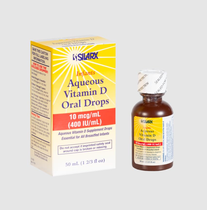 Silarx Aqueous Vitamin D Oral Drops - 50 mL - image 2