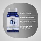Piping Rock Vitamin B1 100mg - 250 Tablets - image 4