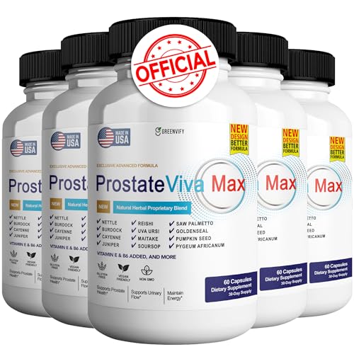GREENVIFY ProstateViva Max Prostate Supplements for Men Capsules