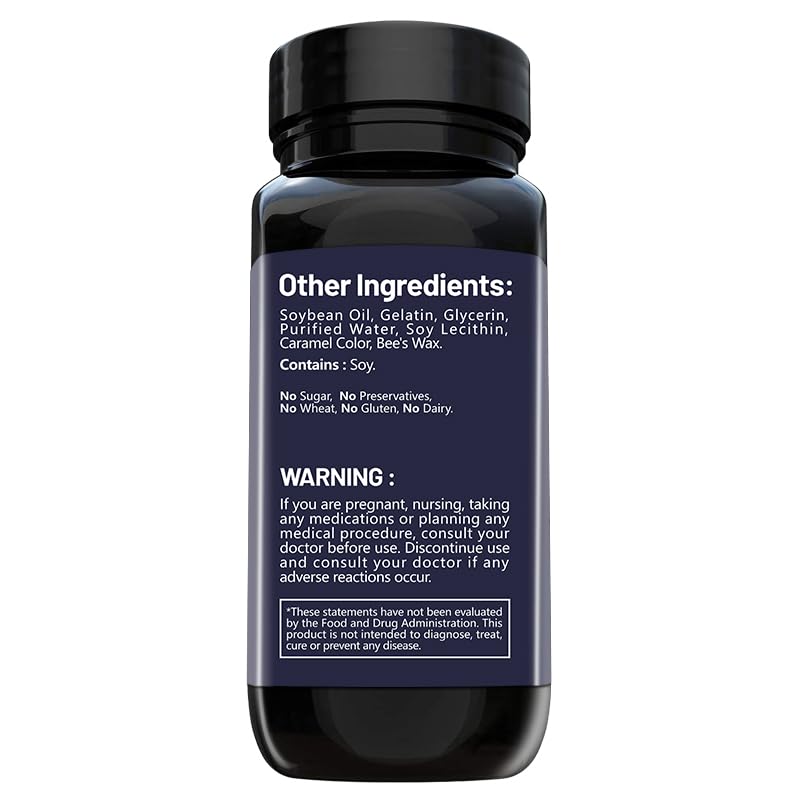 FOR BECARED ONE Lutein with Zeaxanthin Eye Health Supplement - 60 Softgels - image 5