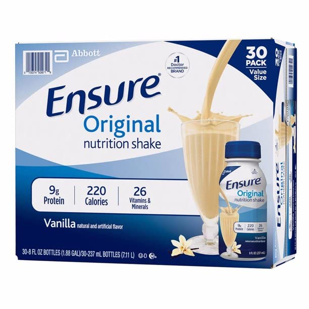 Ensure Plus Nutrition Shake Vanilla - 30 Pack