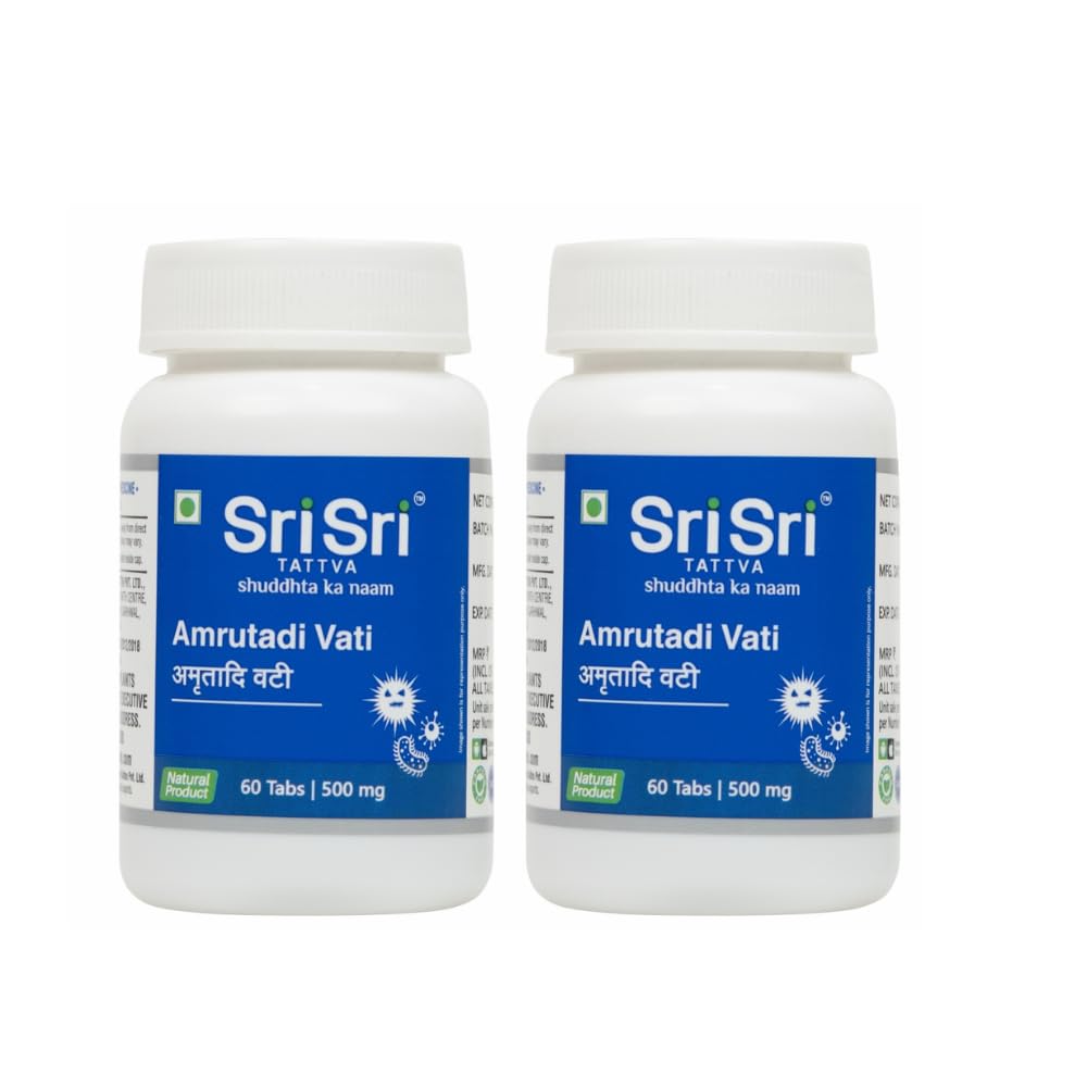 Sri Sri Products Amrutadi Vati Herbo-Mineral Tablet