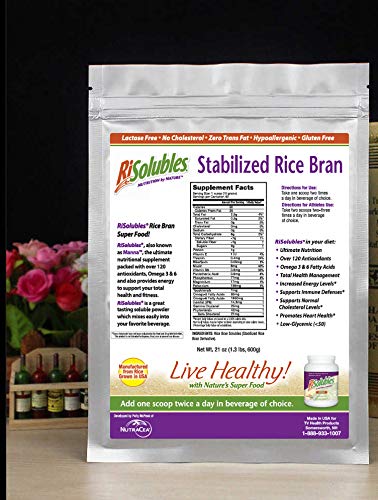 TV Health Products Stabilized Rice Bran Powder Heart Healthy - 600g