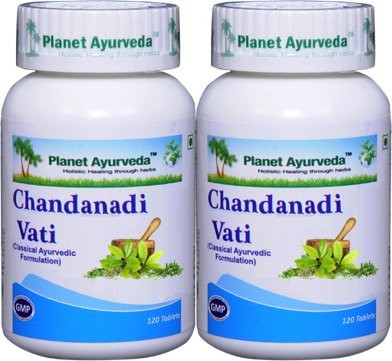 Planet Ayurveda Chandanadi Vati Ayurvedic Tablets - 240 Count