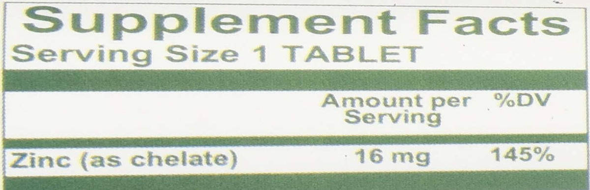 Nutri-West Zinc Chelate 16 mg - 90 Tablets - image 4