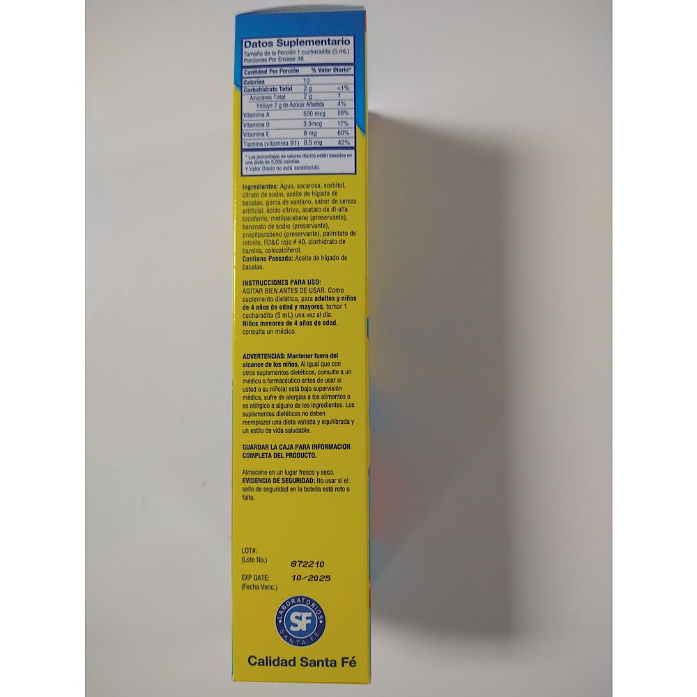Ballena Azul Cod Liver Oil Emulsion for Adults and Children - 6 Fl Oz - image 6