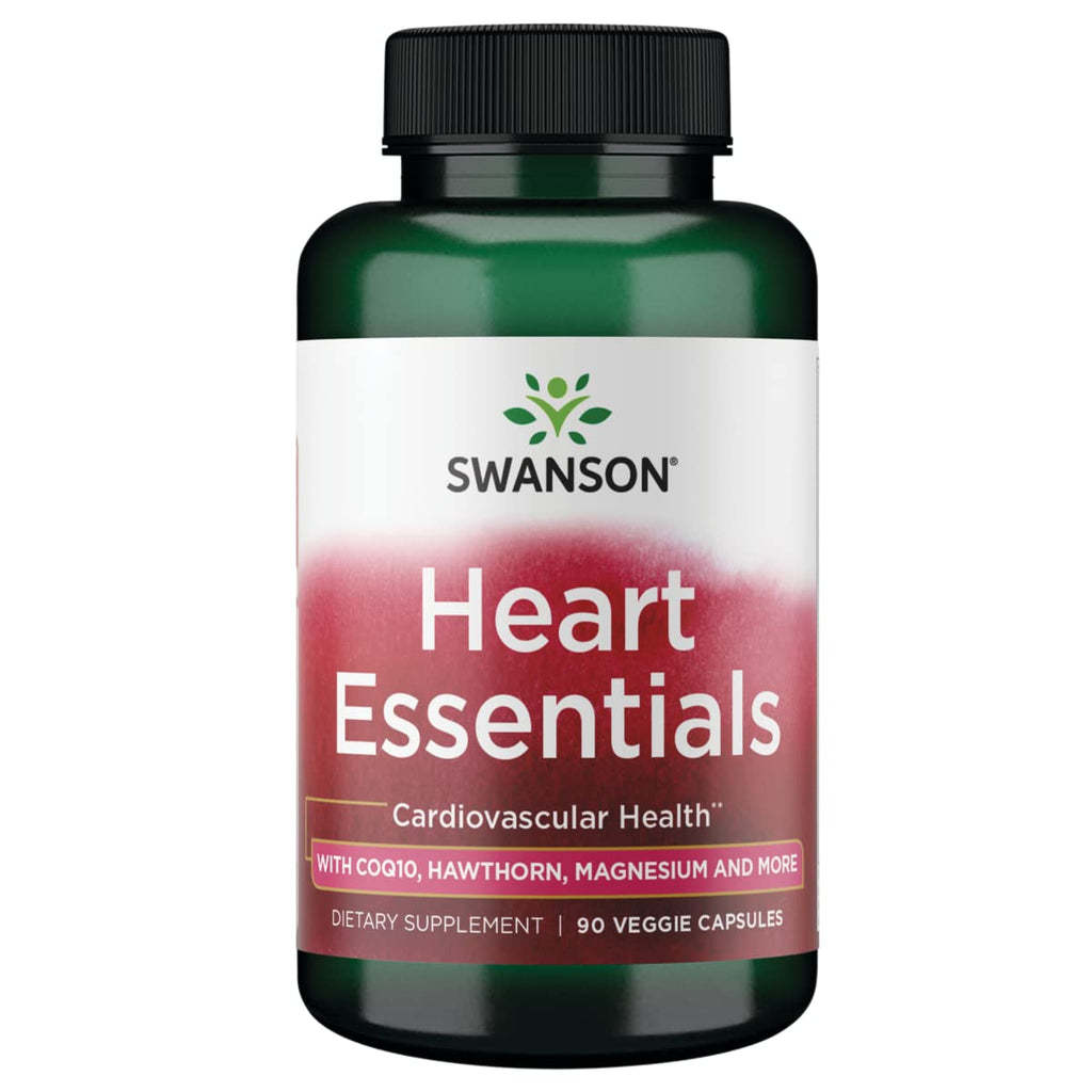 Swanson Heart Essentials Cardio Care - 90 Vegetarian Capsules