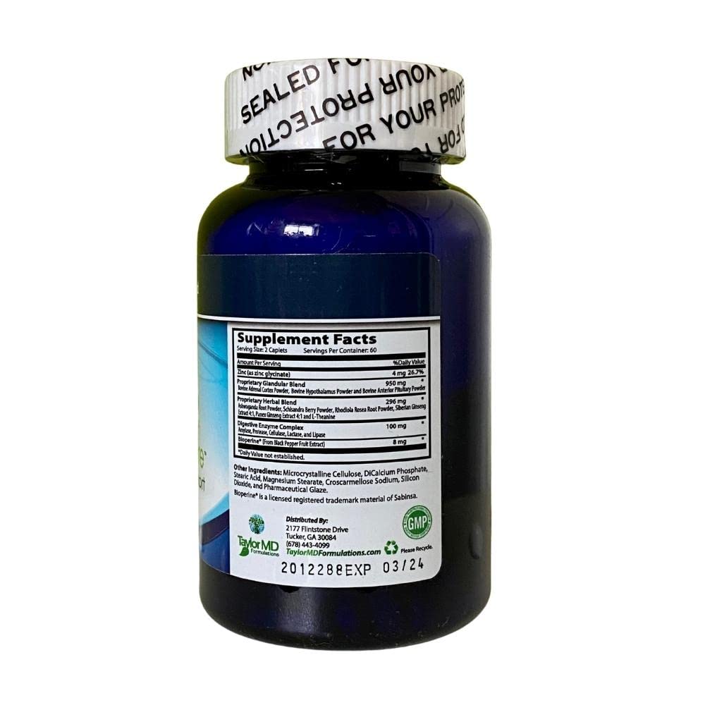 Taylor MD AdrenaCare Adrenal Support - 120 Caplets - image 2