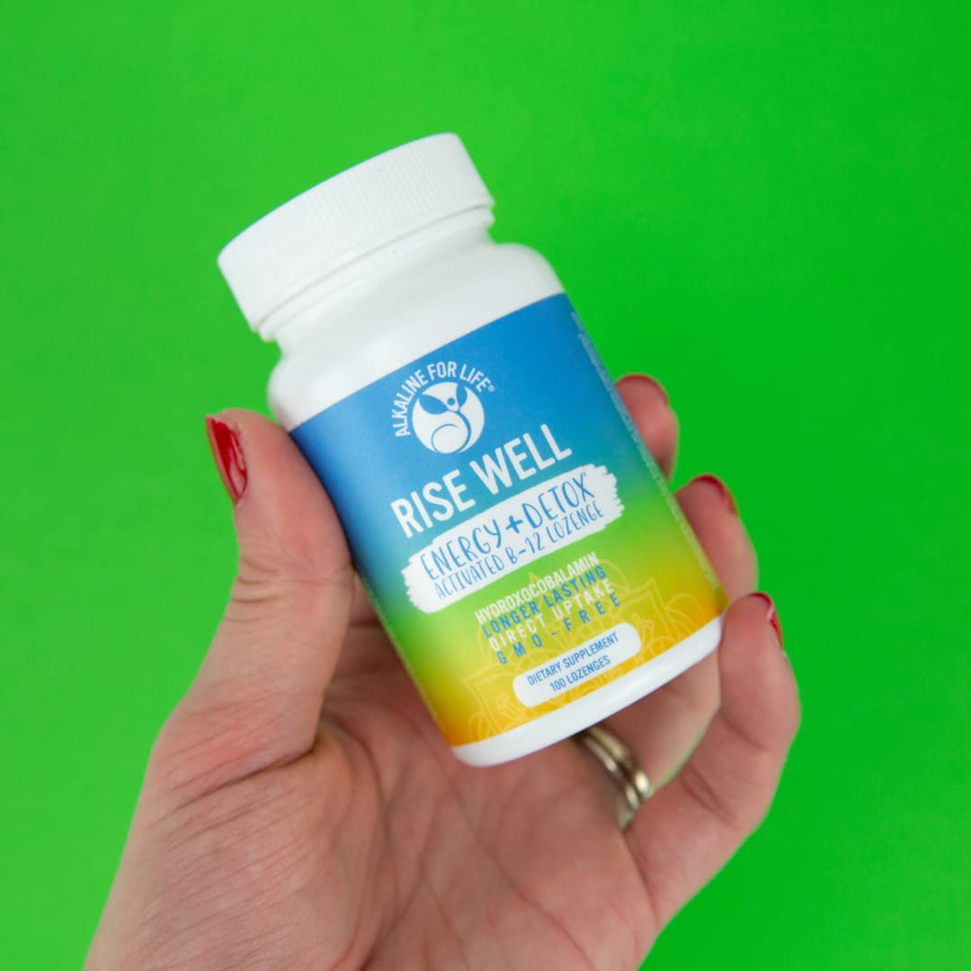 Alkaline for Life Rise Well Vitamin B12 2000 mcg Sublingual - 100 Lozenges - image 5