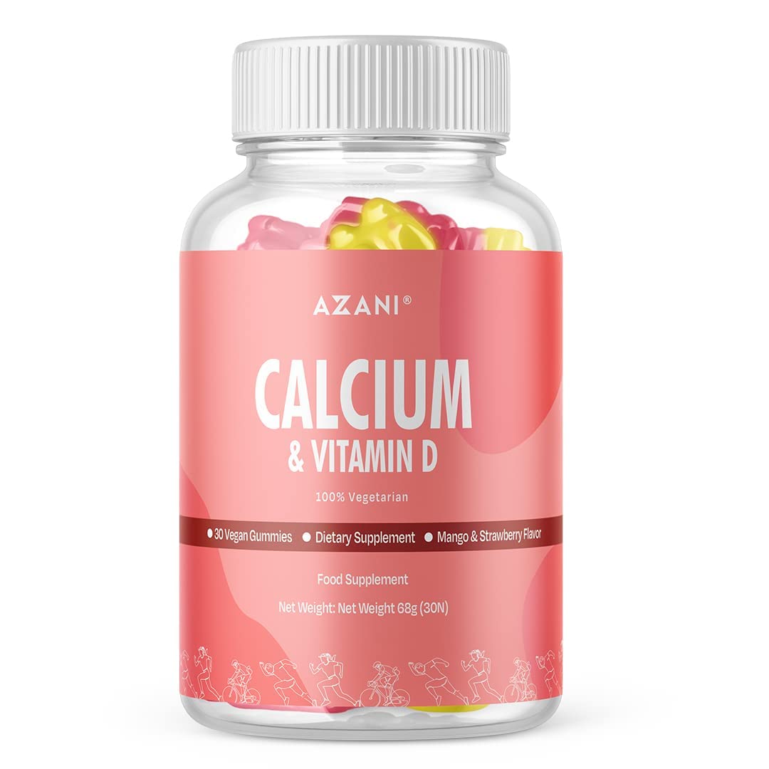AZANI Calcium & Vitamin D Bone Support Gummies - 60 Gummies