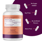 BESTVITE GABA 750mg Relaxation Support - 240 Vegetarian Capsules - image 3