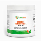 NaturaVivo Creatine Monohydrate Powder 5000mg - 50 Servings