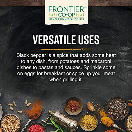 Frontier Co-op Organic Fair Trade Black Pepper Coarse Grind - 1 lb - image 3