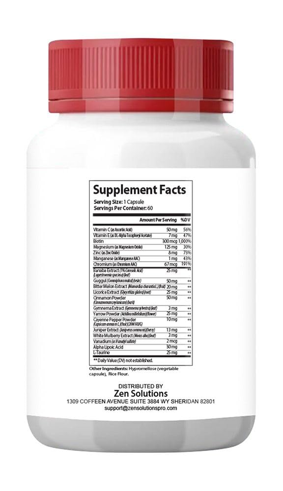 nutradash Gluco Maxum Supplement - 120 Capsules - image 2