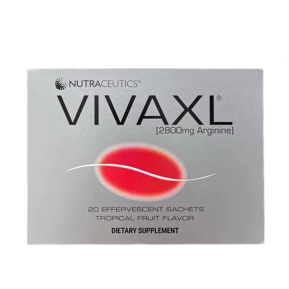 Nutraceutics Vivaxl Effervescent Sachets Tropical Fruit - 20 Count